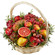 fruit basket with Pomegranates. Novosibirsk