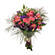 alstroemerias and roses bouquet. Novosibirsk