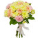 bouquet of cream roses. Novosibirsk