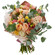 bouquet of multicolored roses. Novosibirsk