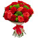 bouquet of roses and carnations. Novosibirsk