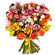 bouquet of roses and orchids. Novosibirsk