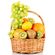 &#39;Summer&#39; Fruit Basket. Basket of fresh fruit.. Novosibirsk